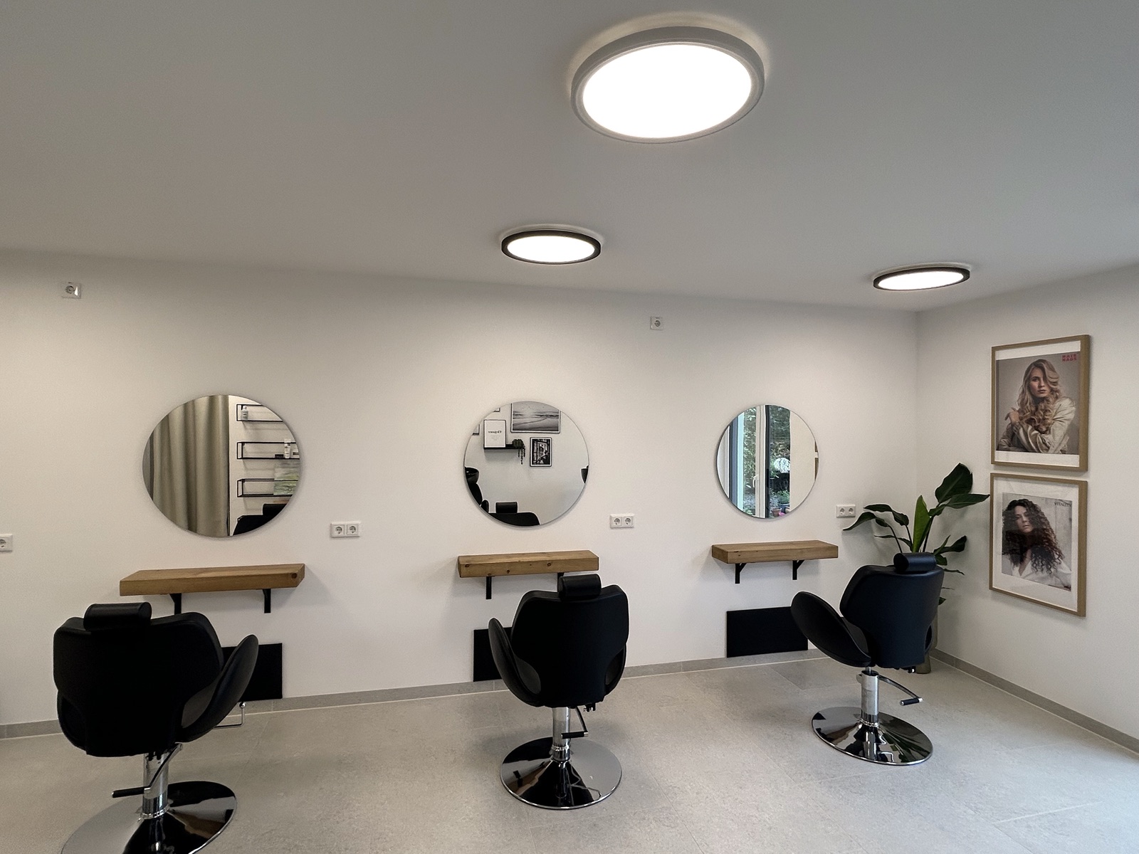 Detailbereich im Friseursalon Concetta in Düsseldorf