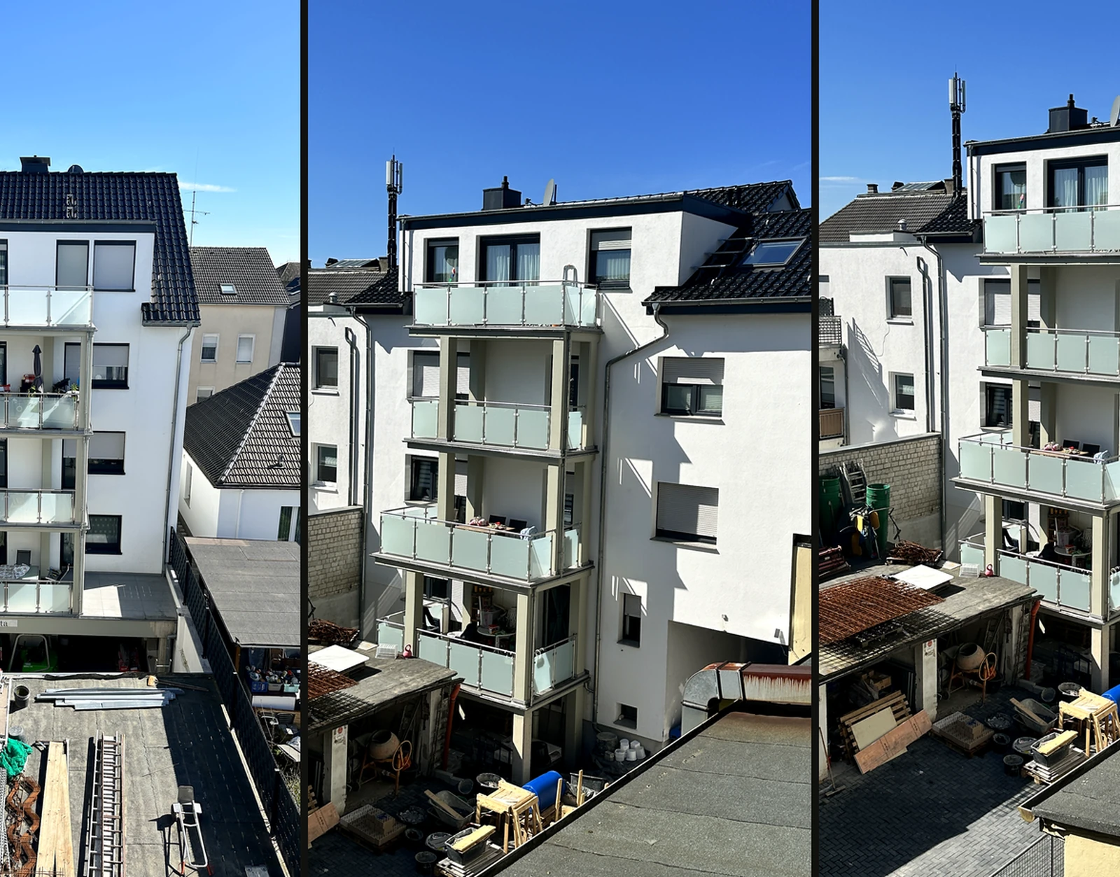 Mehrfamilienhaus – Balkone & Außenanlage – ausgeführtes Projekt