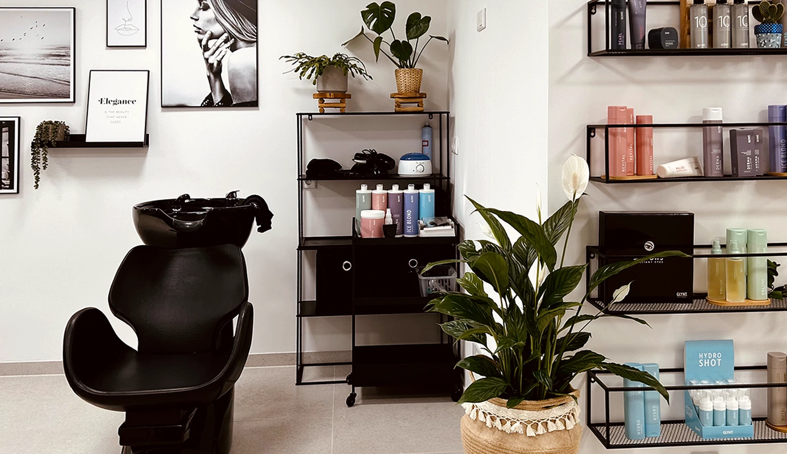 Friseursalon Concetta – Waschbereich